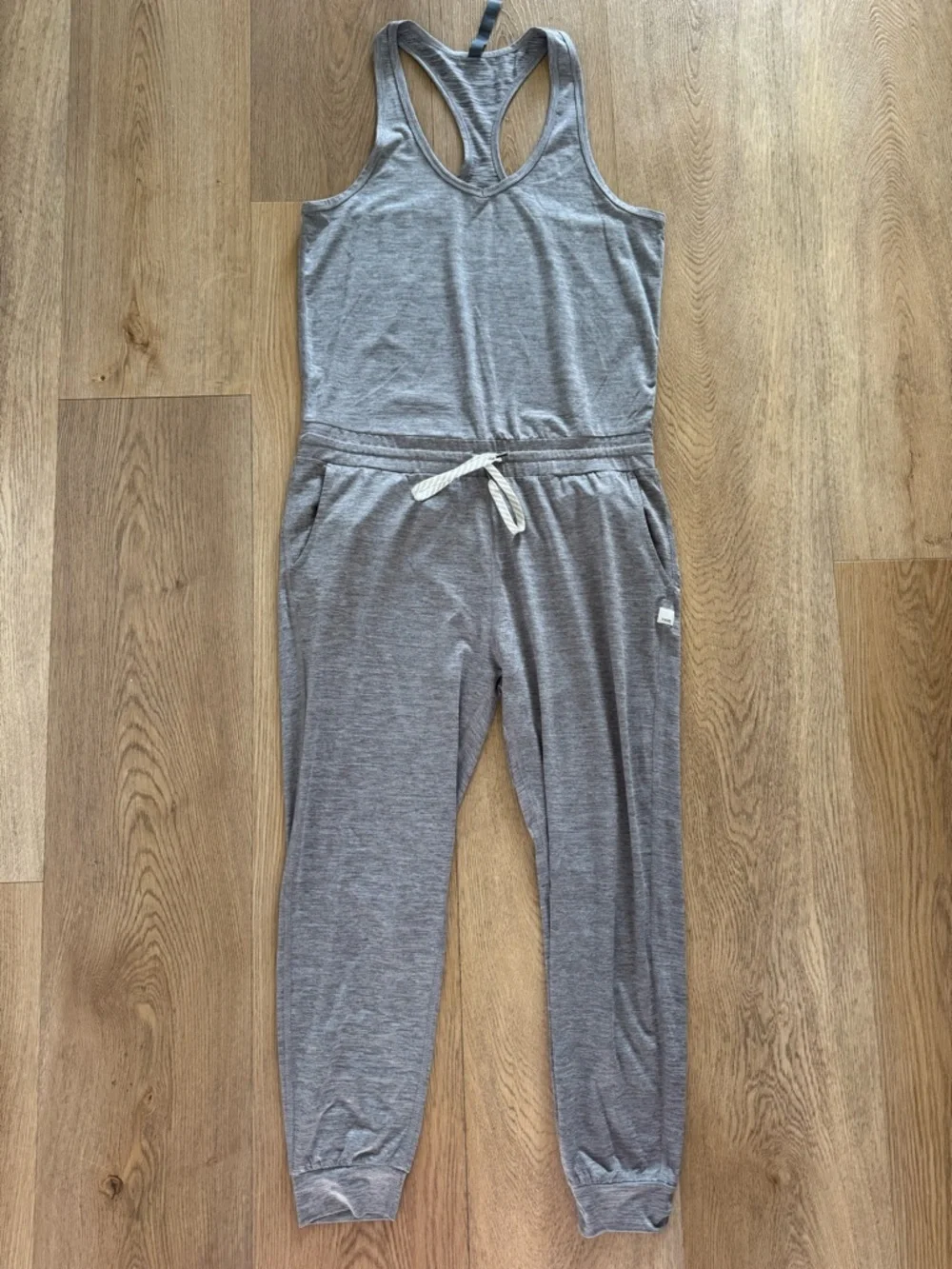 Vuori Lux Jumpsuit Gray Medium Racerback - Picture 1 of 6